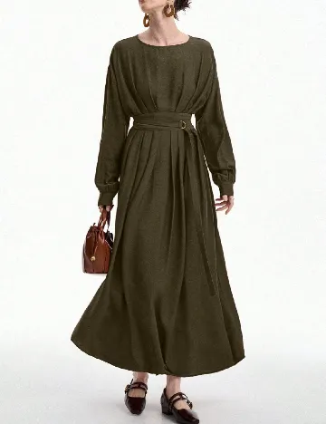 Rochie lunga SHEIN, verde