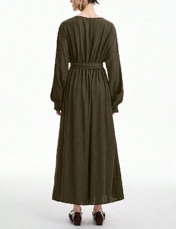 Rochie lunga SHEIN, verde