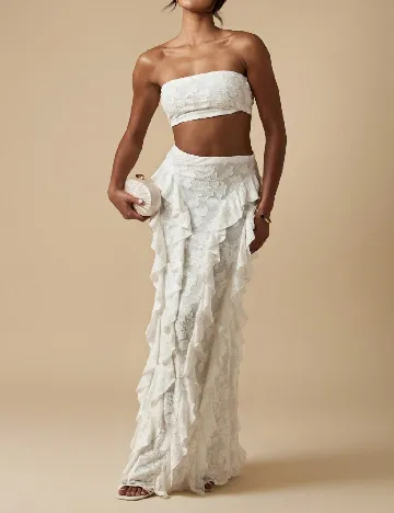 Compleu Missguided, alb