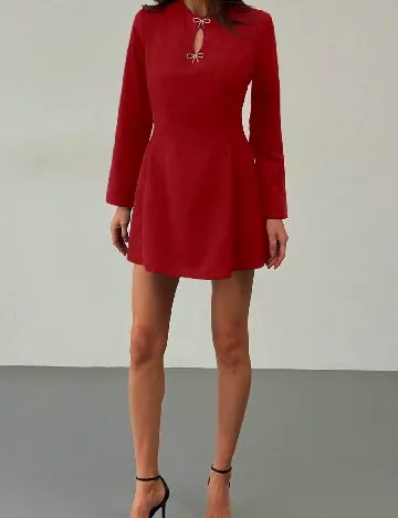 Rochie scurta SHEIN, rosu