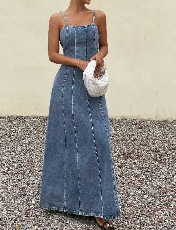 Rochie lunga SHEIN, albastru