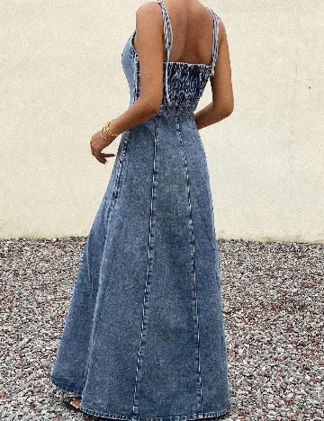 Rochie lunga SHEIN, albastru