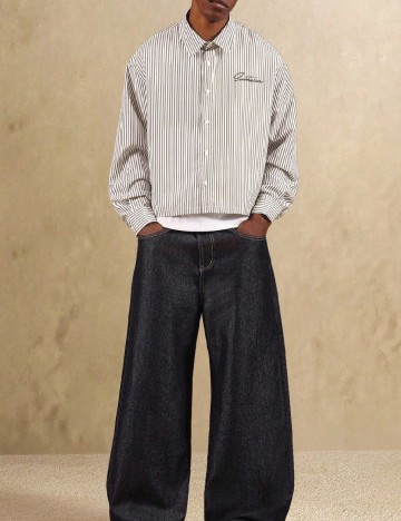 Camasa SUMWON, alb/maro