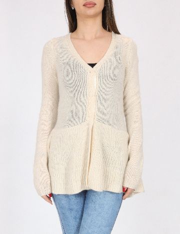 Cardigan Zara, ecru