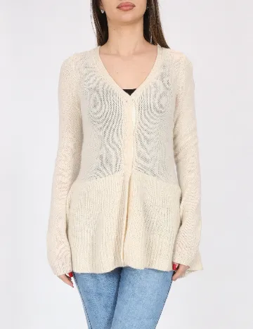 Cardigan Zara, ecru