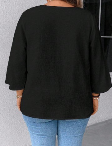 Bluza SHEIN CURVE, negru