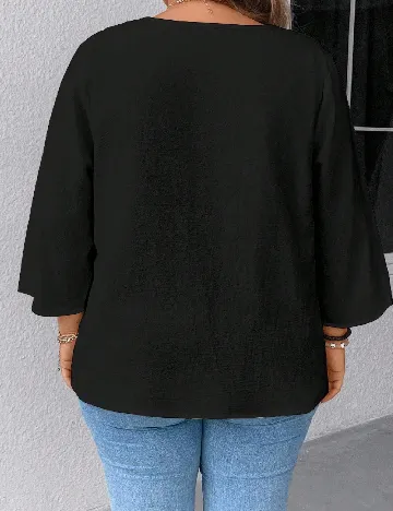 Bluza SHEIN CURVE, negru