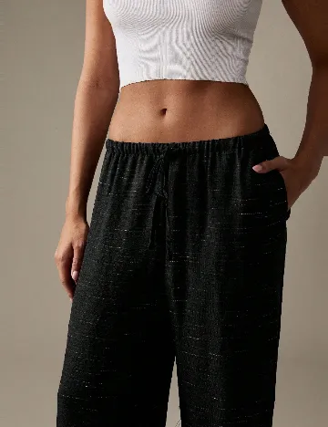 Pantaloni SHEIN, negru