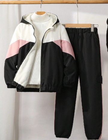 Compleu Shein Kids, negru