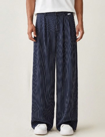 Pantaloni SHEIN, bleumarin