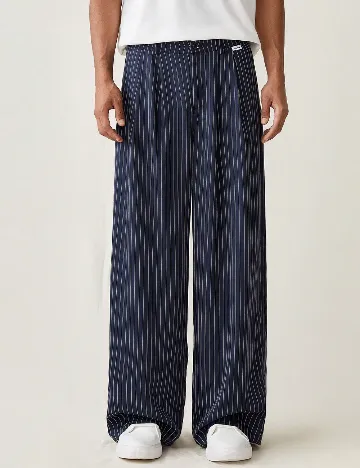 Pantaloni SHEIN, bleumarin