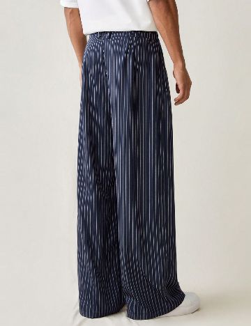 Pantaloni SHEIN, bleumarin