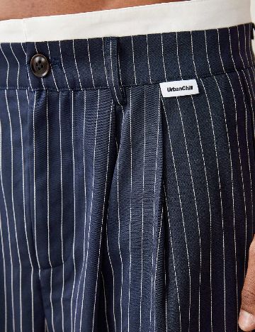 Pantaloni SHEIN, bleumarin