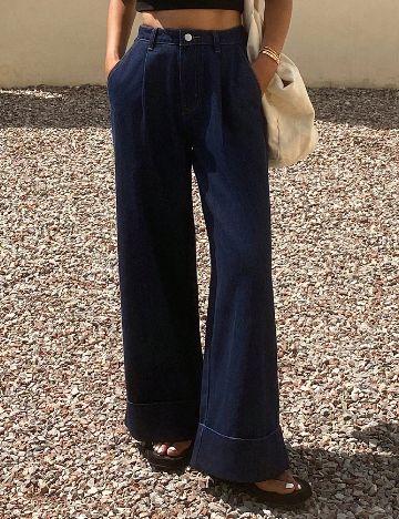 Blugi Dazy, bleumarin