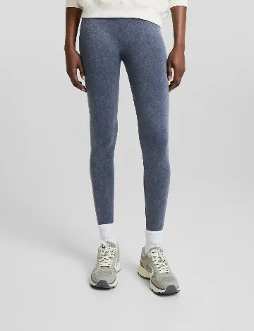 Colanti Bershka, albastru