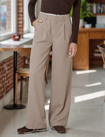 Pantaloni Sinsay, bej