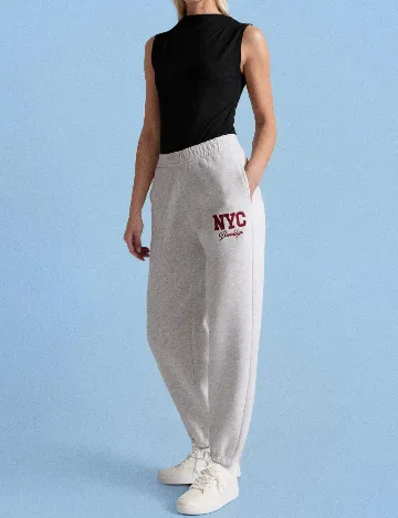 Pantaloni Sinsay, gri