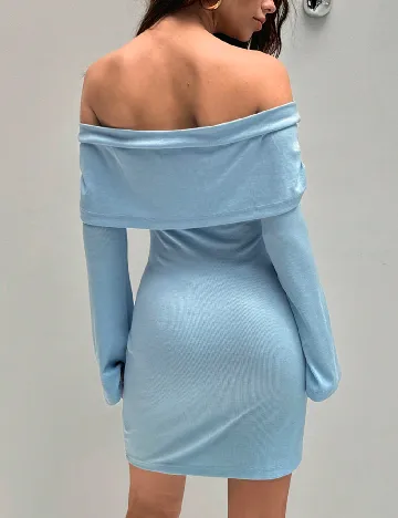 Rochie scurta SHEIN, albastru