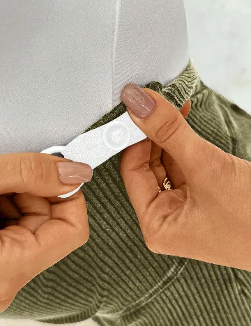 Fusta SHEIN Maternity, verde