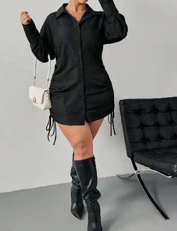 Rochie scurta SHEIN CURVE, negru