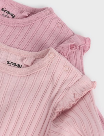 Set salopete Sinsay, roz