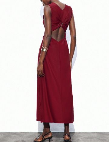 Rochie lunga SHEIN, grena