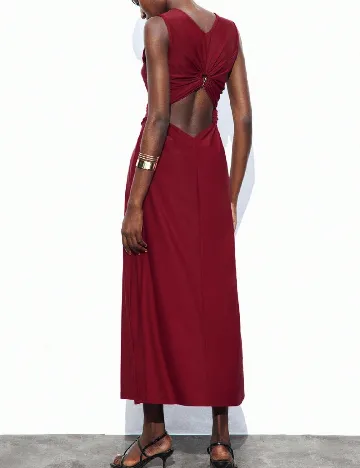 Rochie lunga SHEIN, grena