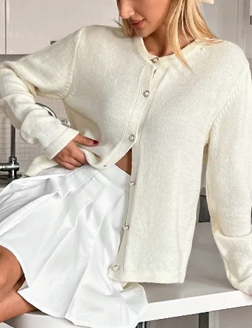 Cardigan SHEIN, ecru