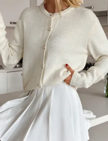 Cardigan SHEIN, ecru