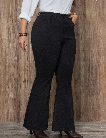 Blugi SHEIN CURVE, negru