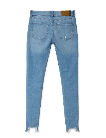 Blugi Bershka, albastru