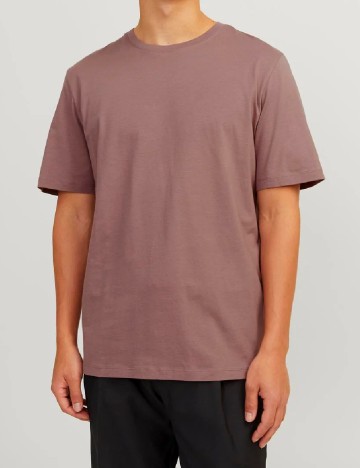 Tricou Jack&Jones, roz pudra inchis