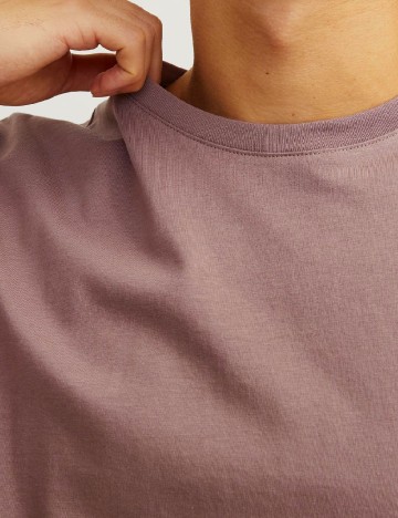 Tricou Jack&Jones, roz pudra inchis