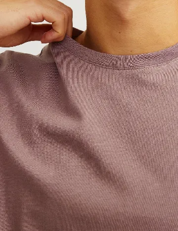 Tricou Jack&Jones, roz pudra inchis