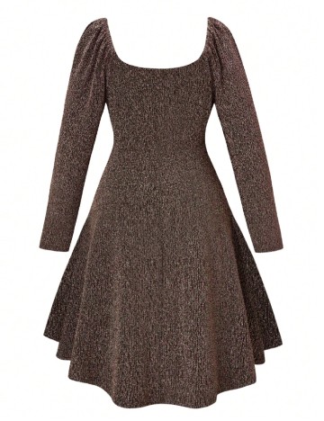 Rochie scurta SHEIN CURVE, mix culori