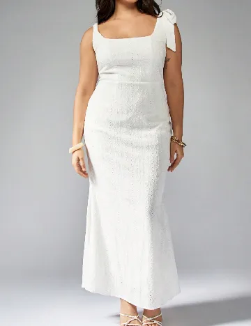 Rochie lunga MISSGUIDED Plus Size, albastru