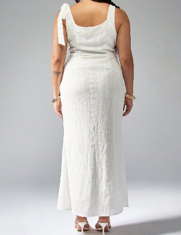 Rochie lunga MISSGUIDED Plus Size, albastru