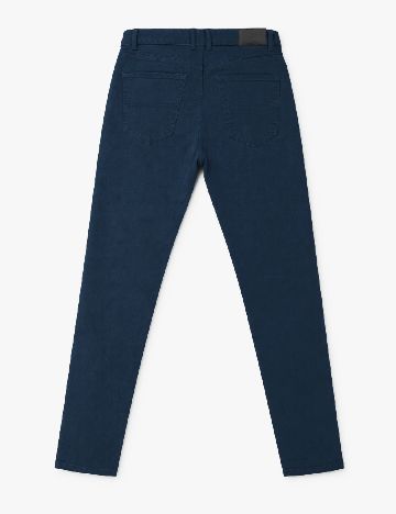 Pantaloni Bershka, albastru