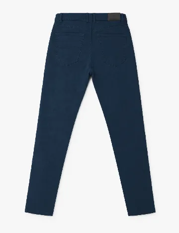 Pantaloni Bershka, albastru