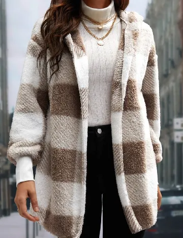 Jacheta SHEIN, alb/maro