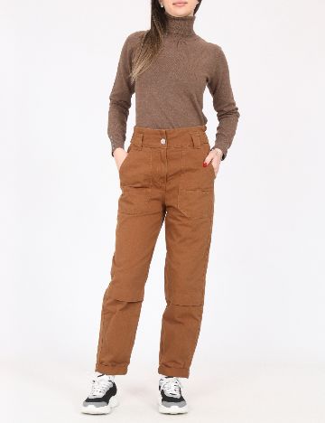 Pantaloni Bershka, maro