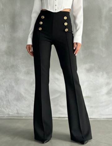 Pantaloni SHEIN, negru