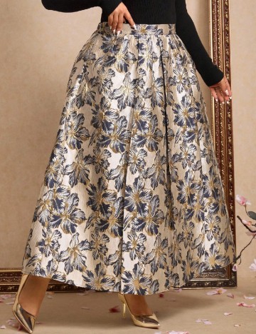 Fusta SHEIN CURVE, mix culori