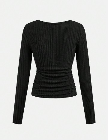 Bluza Shein Kids, negru