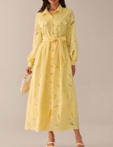 Rochie lunga SHEIN, galben