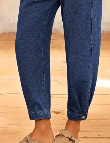 Pantaloni SHEIN, albastru