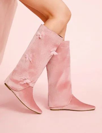 Cizme SHEIN, roz