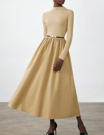 Rochie lunga SHEIN, b ej