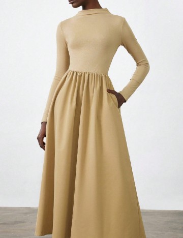 Rochie lunga SHEIN, b ej