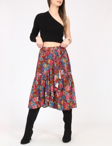 Fusta Zara, floral print